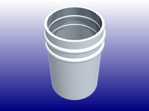 cylinder with ridges