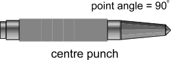 Centre punch