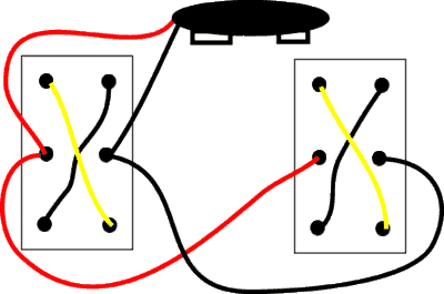 Reversing switches diagram